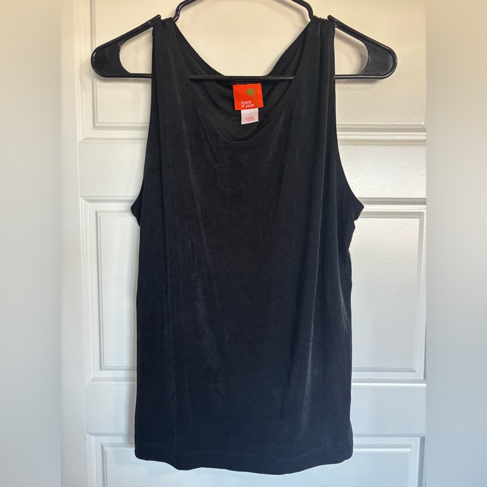 Hearts of Palm Classic Black Tank Top